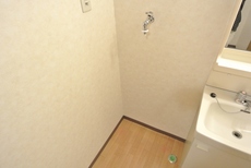 洗濯機置き場　参考写真