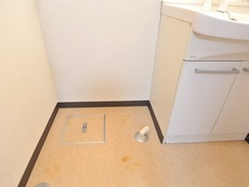 参考写真　洗濯機置き場