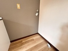 室内洗濯機置き場