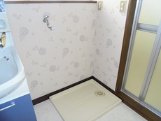 室内洗濯機置き場