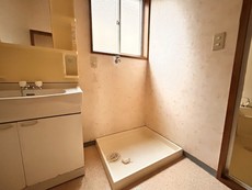 室内洗濯機置き場