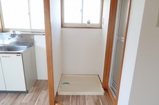 室内洗濯置き場