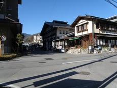 ひるがみ温泉街
