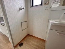室内洗濯機置き場