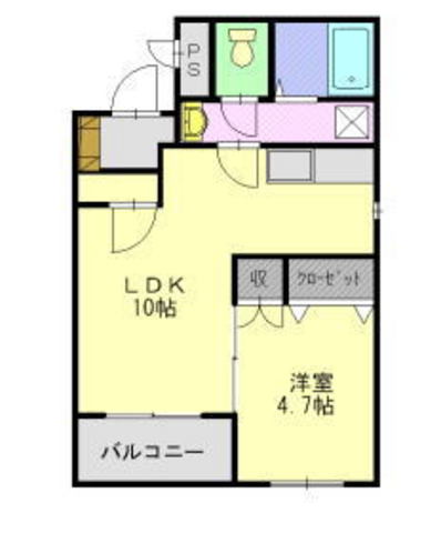 松本市並柳で利用可能なローズメイという物件名の賃貸物件です。　20枚中 2枚目