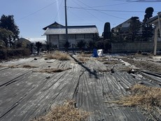 自由に使える庭付き