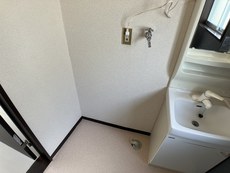 室内洗濯機置き場