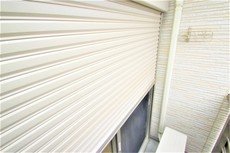 防犯シャッターで防犯面もばっちり