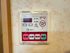 浴室乾燥機操作パネル