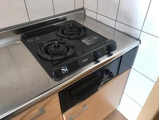 2口ガスコンロ（イメージ）