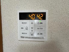 給湯器操作パネル